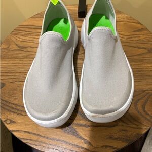 Gray Slip-On Sneakers